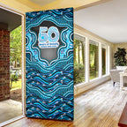 Adelaide Cricket NAIDOC Week 2026 Door Cover Aboriginal Indigenous - 50 Years of Deadly
