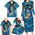 Adelaide Cricket NAIDOC Week 2026 Family Matching Long Sleeve Bodycon Dress and Hawaiian Shirt Aboriginal Indigenous - 50 Years of Deadly