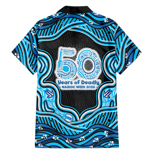 Adelaide Cricket NAIDOC Week 2026 Family Matching Mermaid Dress and Hawaiian Shirt Aboriginal Indigenous - 50 Years of Deadly
