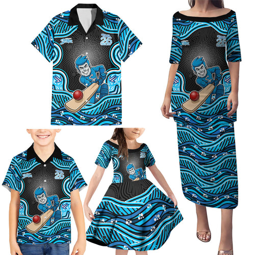 Adelaide Cricket NAIDOC Week 2026 Family Matching Puletasi and Hawaiian Shirt Aboriginal Indigenous - 50 Years of Deadly
