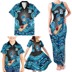 Adelaide Cricket NAIDOC Week 2026 Family Matching Tank Maxi Dress and Hawaiian Shirt Aboriginal Indigenous - 50 Years of Deadly
