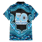 Adelaide Cricket NAIDOC Week 2026 Hawaiian Shirt Aboriginal Indigenous - 50 Years of Deadly