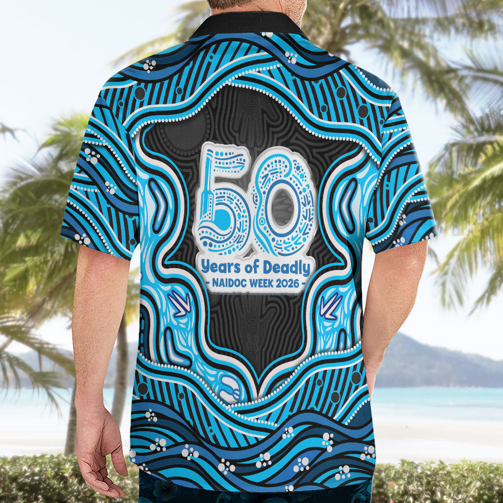 Adelaide Cricket NAIDOC Week 2026 Hawaiian Shirt Aboriginal Indigenous - 50 Years of Deadly
