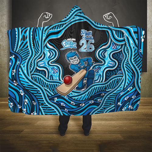 Adelaide Cricket NAIDOC Week 2026 Hooded Blanket Aboriginal Indigenous - 50 Years of Deadly