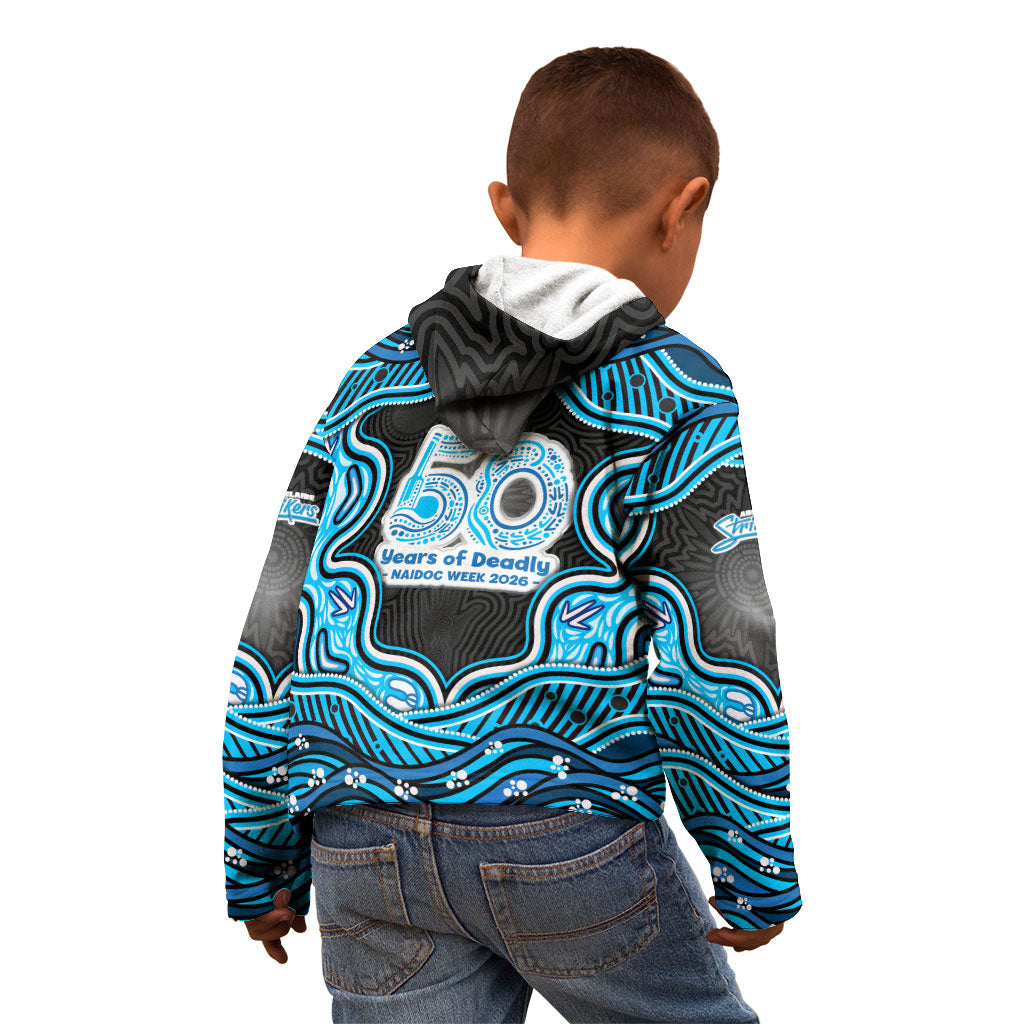 Adelaide Cricket NAIDOC Week 2026 Kid Hoodie Aboriginal Indigenous - 50 Years of Deadly