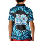 Adelaide Cricket NAIDOC Week 2026 Kid Polo Shirt Aboriginal Indigenous - 50 Years of Deadly