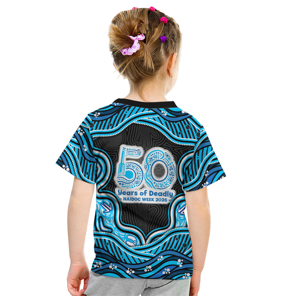 Adelaide Cricket NAIDOC Week 2026 Kid T Shirt Aboriginal Indigenous - 50 Years of Deadly