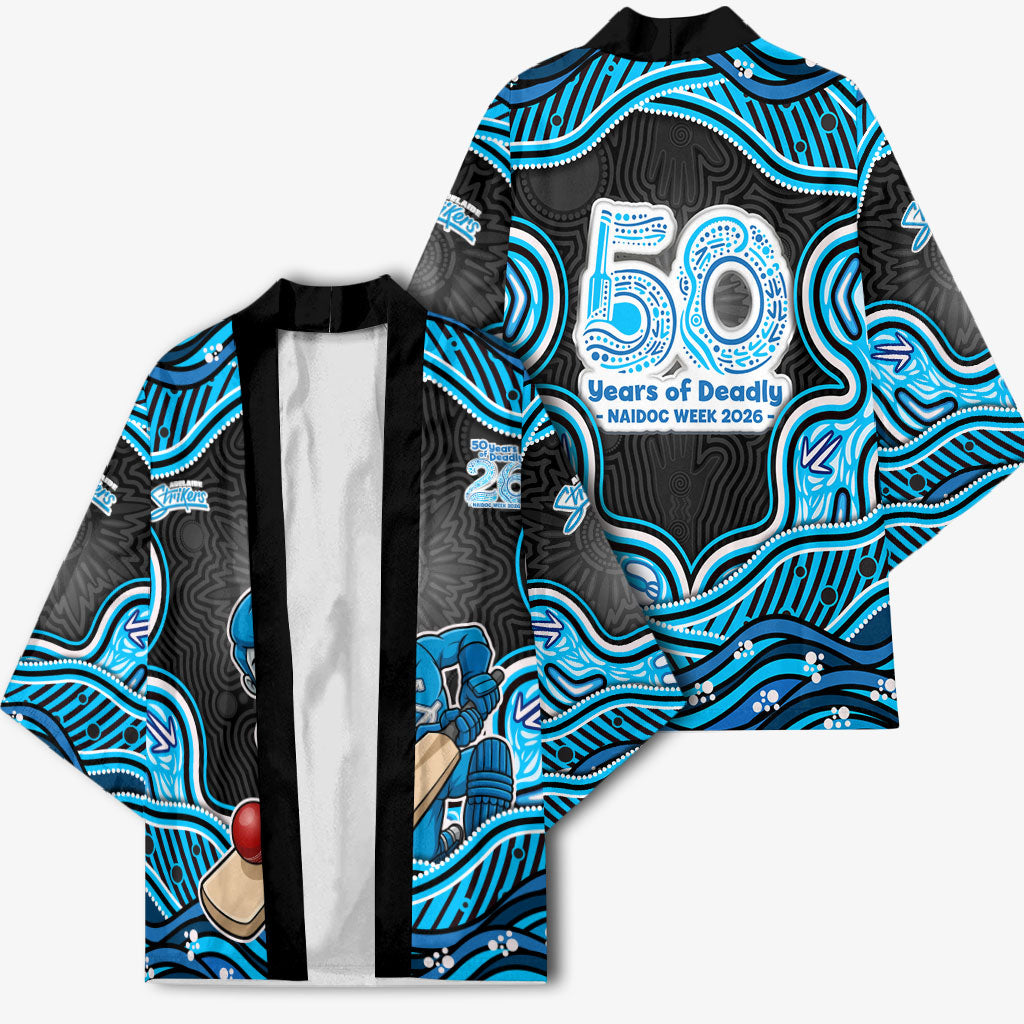 Adelaide Cricket NAIDOC Week 2026 Kimono Aboriginal Indigenous - 50 Years of Deadly