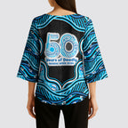 Adelaide Cricket NAIDOC Week 2026 Kimono Sleeve Blouse Aboriginal Indigenous - 50 Years of Deadly