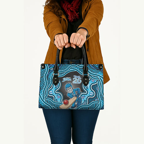 Adelaide Cricket NAIDOC Week 2026 Leather Bag Aboriginal Indigenous - 50 Years of Deadly