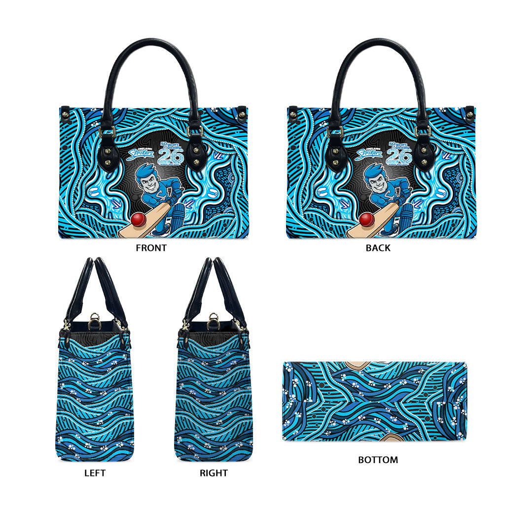 Adelaide Cricket NAIDOC Week 2026 Leather Bag Aboriginal Indigenous - 50 Years of Deadly