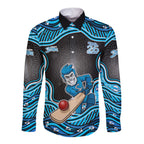 Adelaide Cricket NAIDOC Week 2026 Long Sleeve Button Shirt Aboriginal Indigenous - 50 Years of Deadly