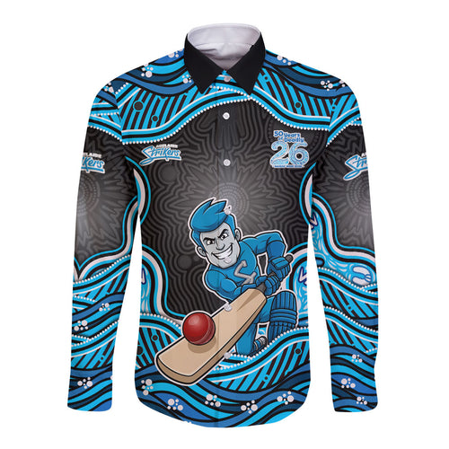 Adelaide Cricket NAIDOC Week 2026 Long Sleeve Button Shirt Aboriginal Indigenous - 50 Years of Deadly