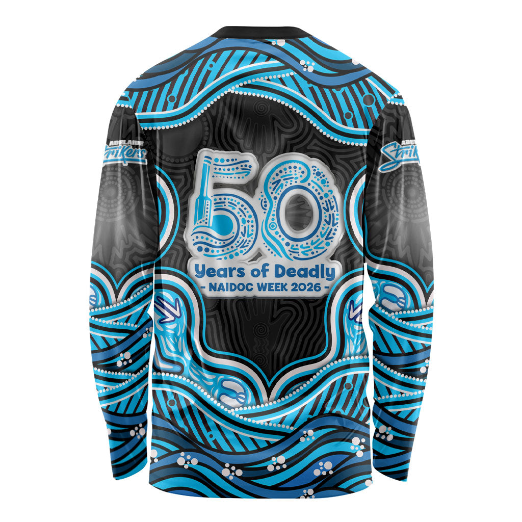 Adelaide Cricket NAIDOC Week 2026 Long Sleeve Shirt Aboriginal Indigenous - 50 Years of Deadly