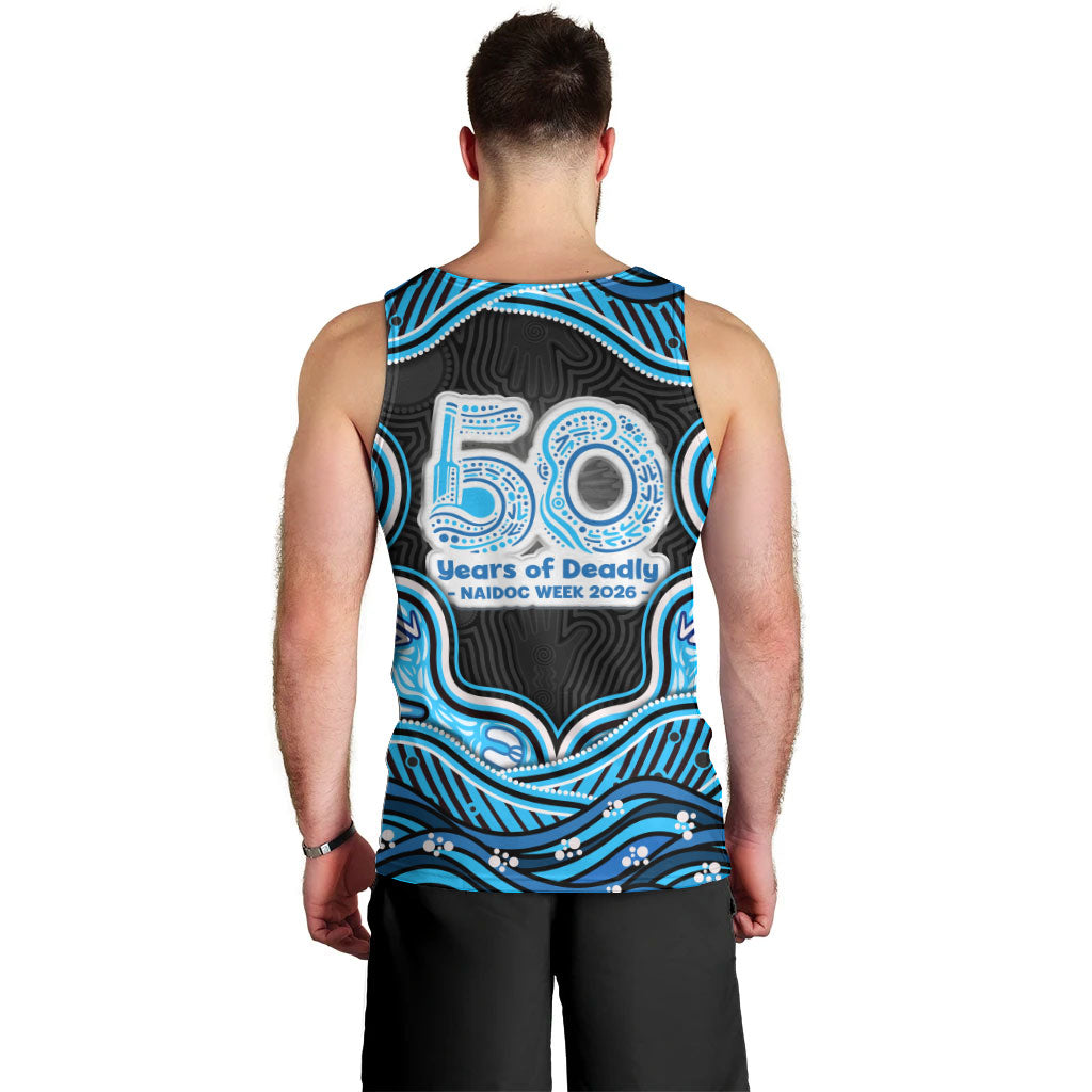 Adelaide Cricket NAIDOC Week 2026 Men Tank Top Aboriginal Indigenous - 50 Years of Deadly