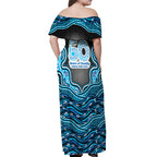 Adelaide Cricket NAIDOC Week 2026 Off Shoulder Maxi Dress Aboriginal Indigenous - 50 Years of Deadly