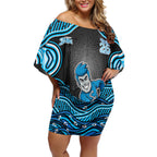 Adelaide Cricket NAIDOC Week 2026 Off Shoulder Short Dress Aboriginal Indigenous - 50 Years of Deadly