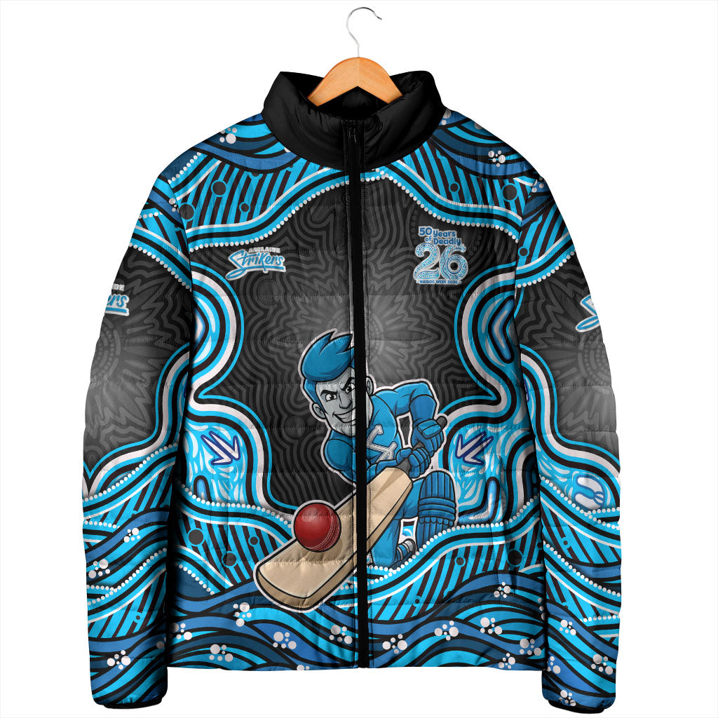 Adelaide Cricket NAIDOC Week 2026 Padded Jacket Aboriginal Indigenous - 50 Years of Deadly