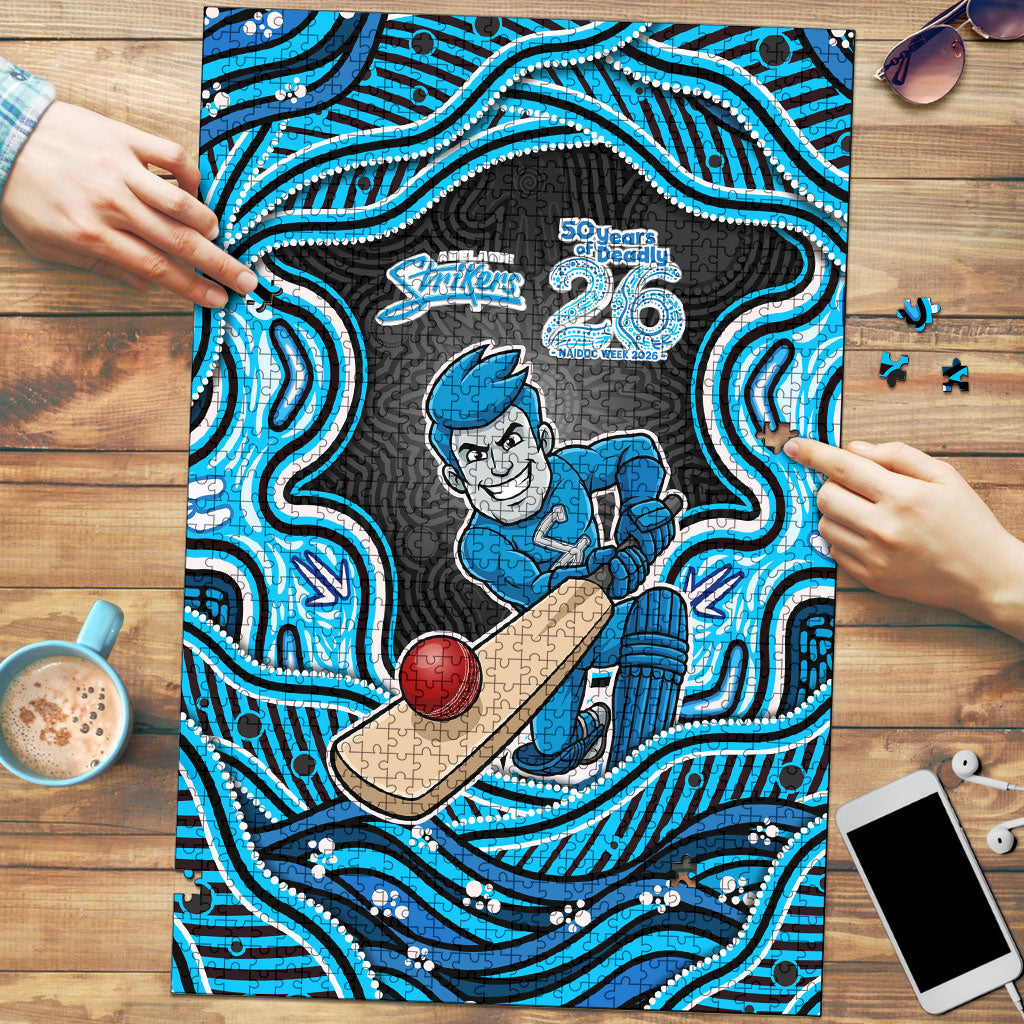 Adelaide Cricket NAIDOC Week 2026 Puzzle Aboriginal Indigenous - 50 Years of Deadly