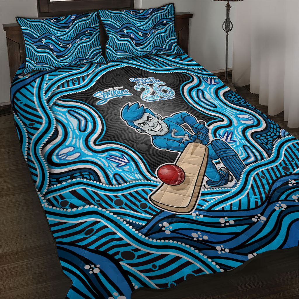 Adelaide Cricket NAIDOC Week 2026 Quilt Bed Set Aboriginal Indigenous - 50 Years of Deadly