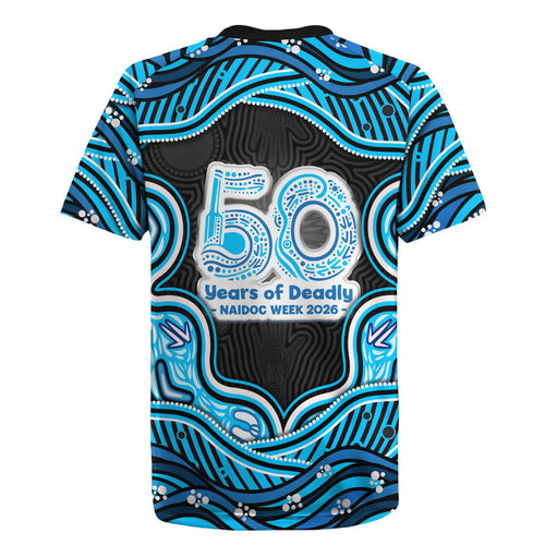 Adelaide Cricket NAIDOC Week 2026 Rugby Jersey Aboriginal Indigenous - 50 Years of Deadly