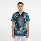 Adelaide Cricket NAIDOC Week 2026 Scrub Top Aboriginal Indigenous - 50 Years of Deadly