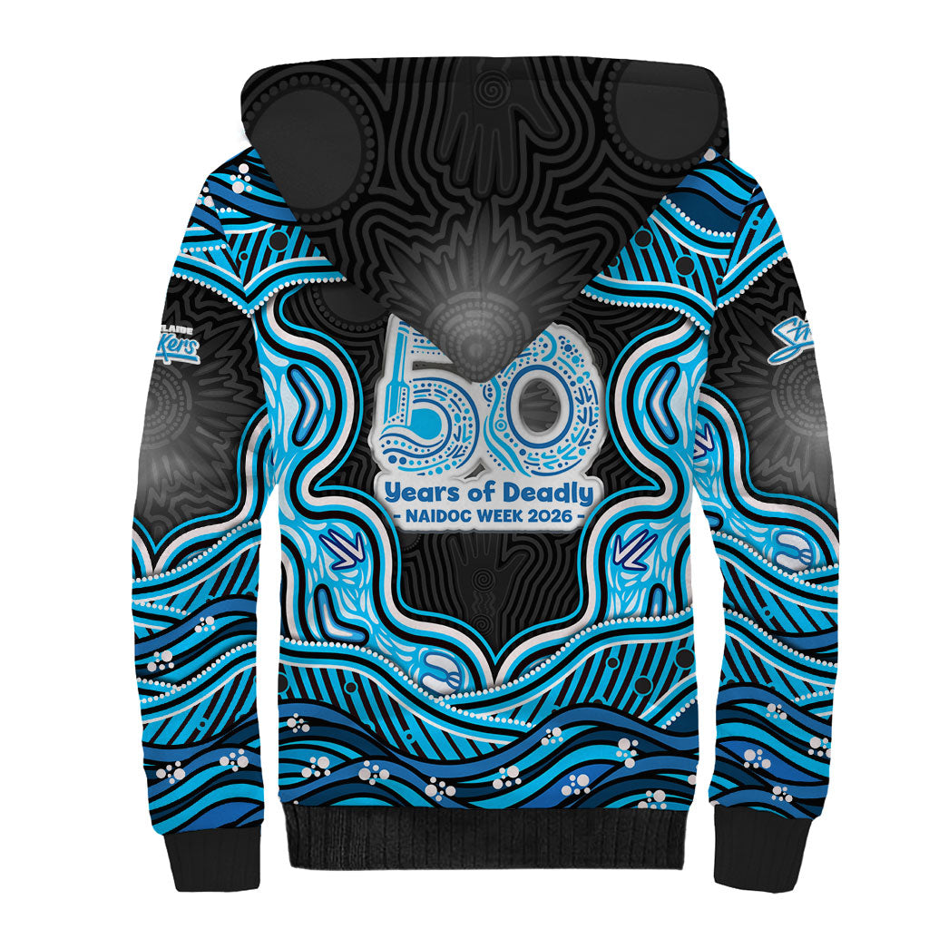 Adelaide Cricket NAIDOC Week 2026 Sherpa Hoodie Aboriginal Indigenous - 50 Years of Deadly