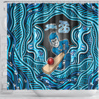 Adelaide Cricket NAIDOC Week 2026 Shower Curtain Aboriginal Indigenous - 50 Years of Deadly