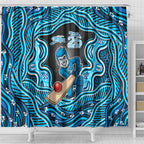 Adelaide Cricket NAIDOC Week 2026 Shower Curtain Aboriginal Indigenous - 50 Years of Deadly