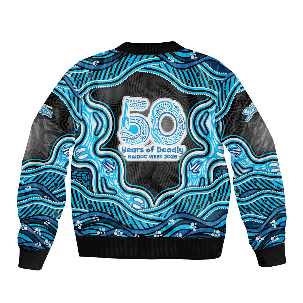 Adelaide Cricket NAIDOC Week 2026 Sleeve Zip Bomber Jacket Aboriginal Indigenous - 50 Years of Deadly