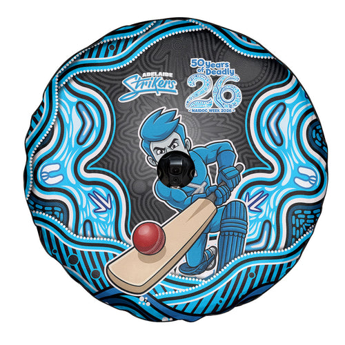 Adelaide Cricket NAIDOC Week 2026 Spare Tire Cover Aboriginal Indigenous - 50 Years of Deadly
