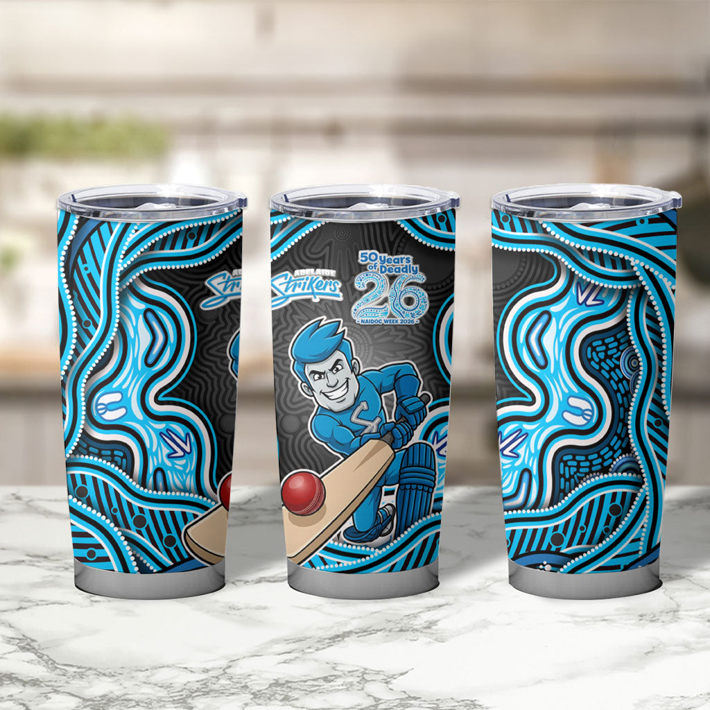 Adelaide Cricket NAIDOC Week 2026 Tumbler Cup Aboriginal Indigenous - 50 Years of Deadly