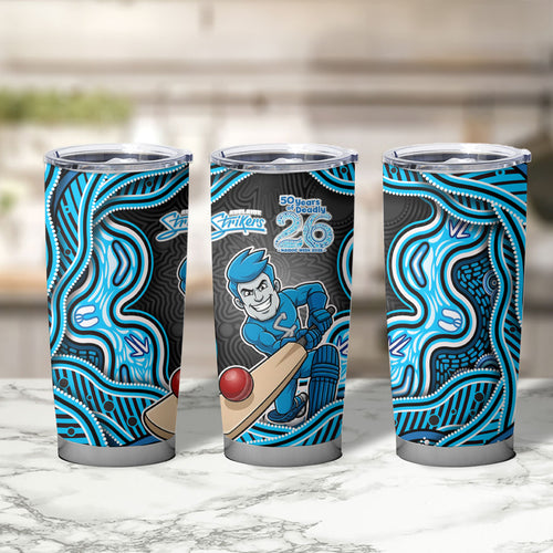 Adelaide Cricket NAIDOC Week 2026 Tumbler Cup Aboriginal Indigenous - 50 Years of Deadly