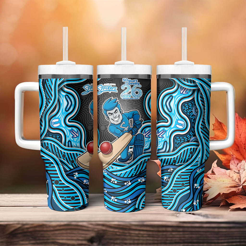Adelaide Cricket NAIDOC Week 2026 Tumbler With Handle Aboriginal Indigenous - 50 Years of Deadly