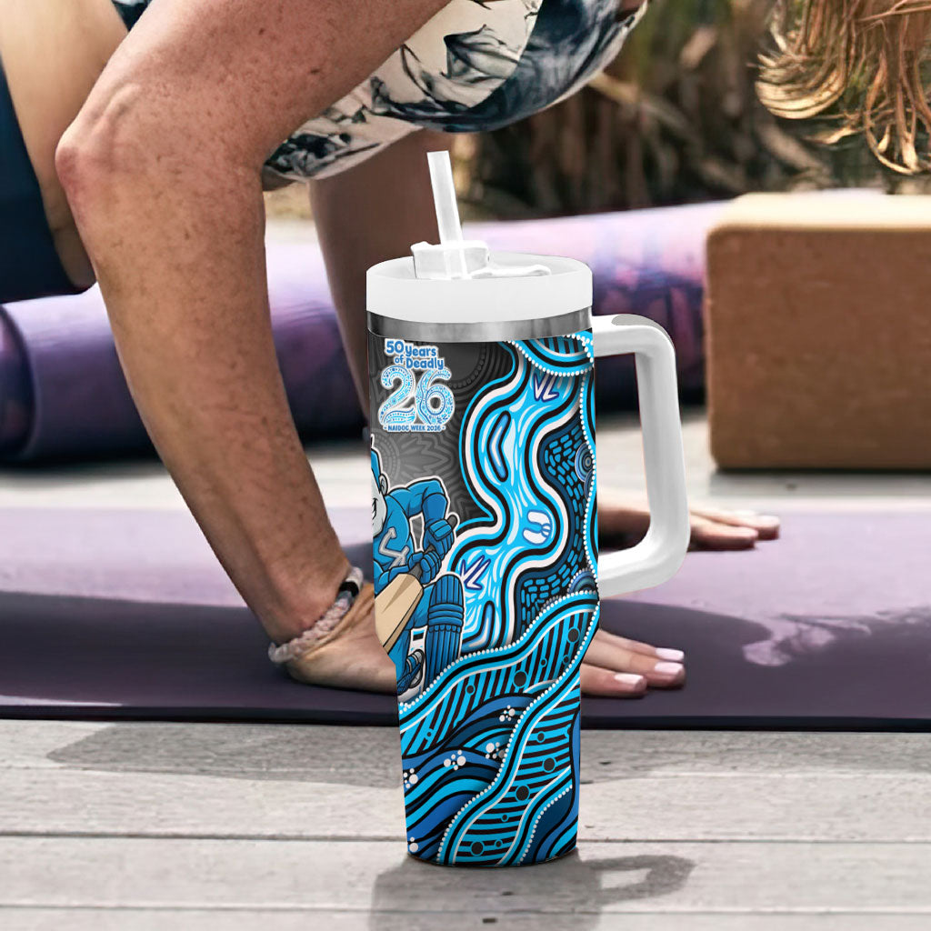 Adelaide Cricket NAIDOC Week 2026 Tumbler With Handle Aboriginal Indigenous - 50 Years of Deadly