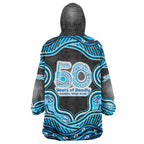 Adelaide Cricket NAIDOC Week 2026 Wearable Blanket Hoodie Aboriginal Indigenous - 50 Years of Deadly