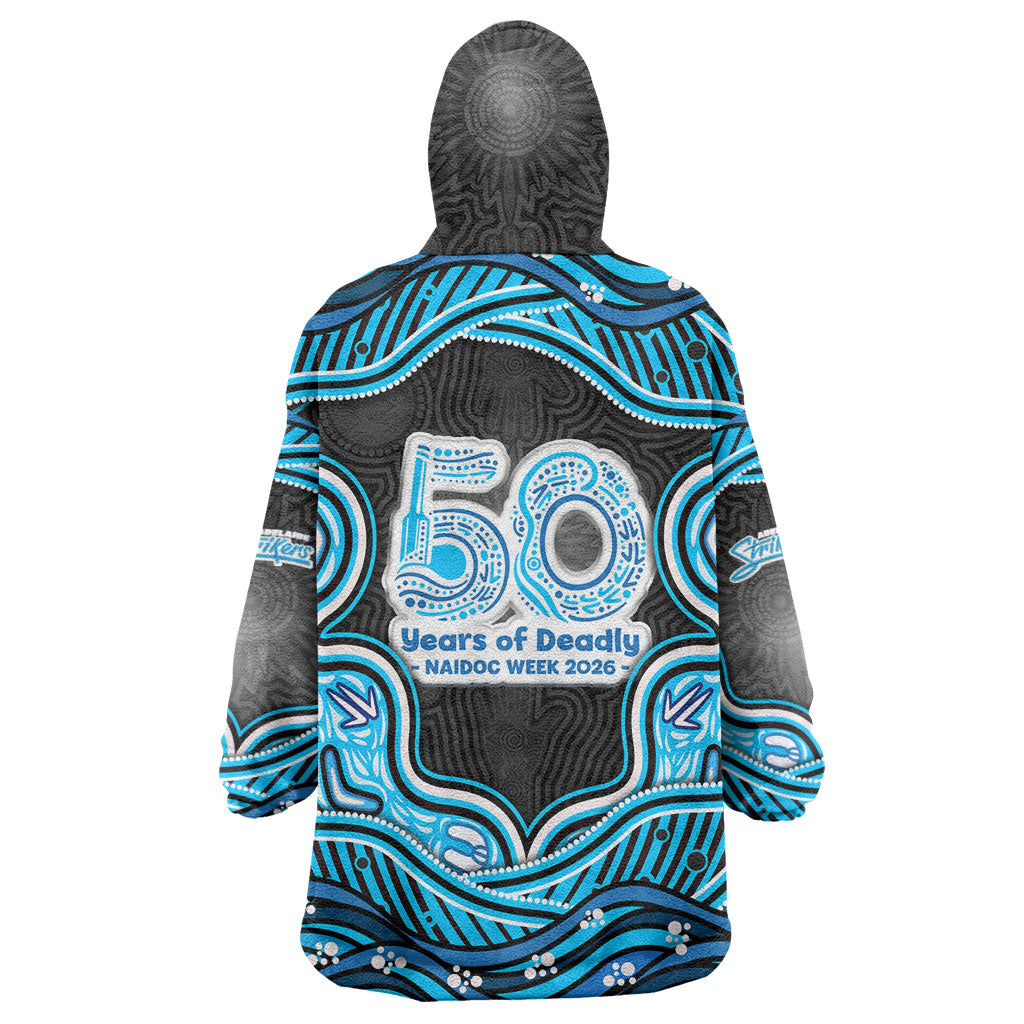 Adelaide Cricket NAIDOC Week 2026 Wearable Blanket Hoodie Aboriginal Indigenous - 50 Years of Deadly