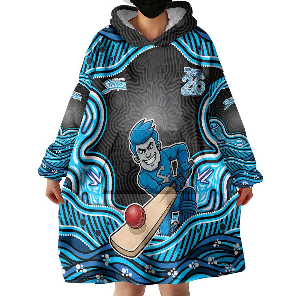 Adelaide Cricket NAIDOC Week 2026 Wearable Blanket Hoodie Aboriginal Indigenous - 50 Years of Deadly