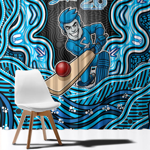 Adelaide Cricket NAIDOC Week 2026 Window Curtain Aboriginal Indigenous - 50 Years of Deadly