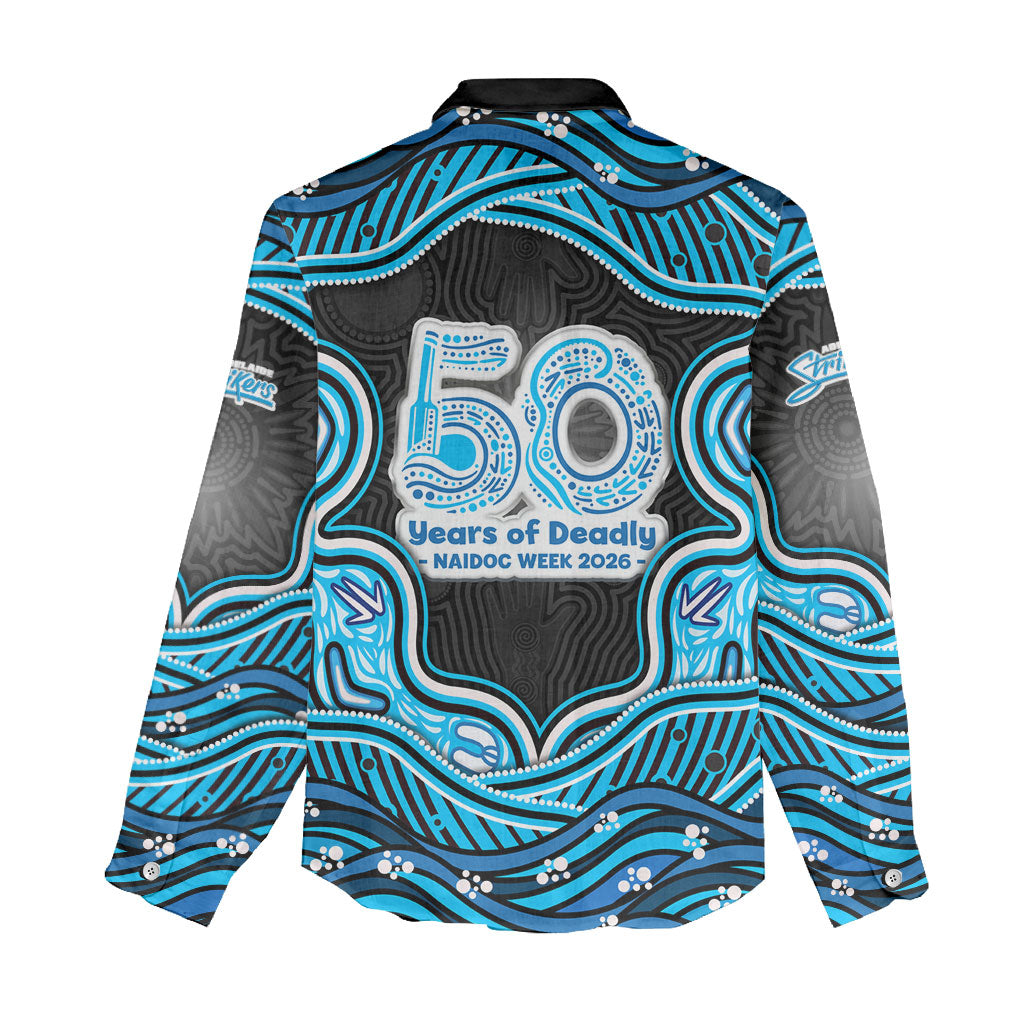 Adelaide Cricket NAIDOC Week 2026 Women Casual Shirt Aboriginal Indigenous - 50 Years of Deadly