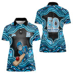 Adelaide Cricket NAIDOC Week 2026 Women Polo Shirt Aboriginal Indigenous - 50 Years of Deadly