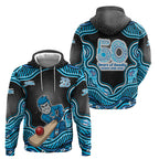 Adelaide Cricket NAIDOC Week 2026 Zip Hoodie Aboriginal Indigenous - 50 Years of Deadly