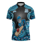 Adelaide Cricket NAIDOC Week 2026 Zipper Polo Shirt Aboriginal Indigenous - 50 Years of Deadly