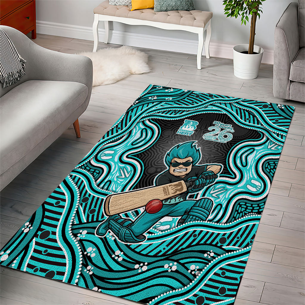 Brisbane Heat NAIDOC Week 2026 Area Rug Aboriginal Indigenous - 50 Years of Deadly