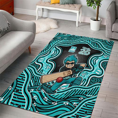Brisbane Heat NAIDOC Week 2026 Area Rug Aboriginal Indigenous - 50 Years of Deadly