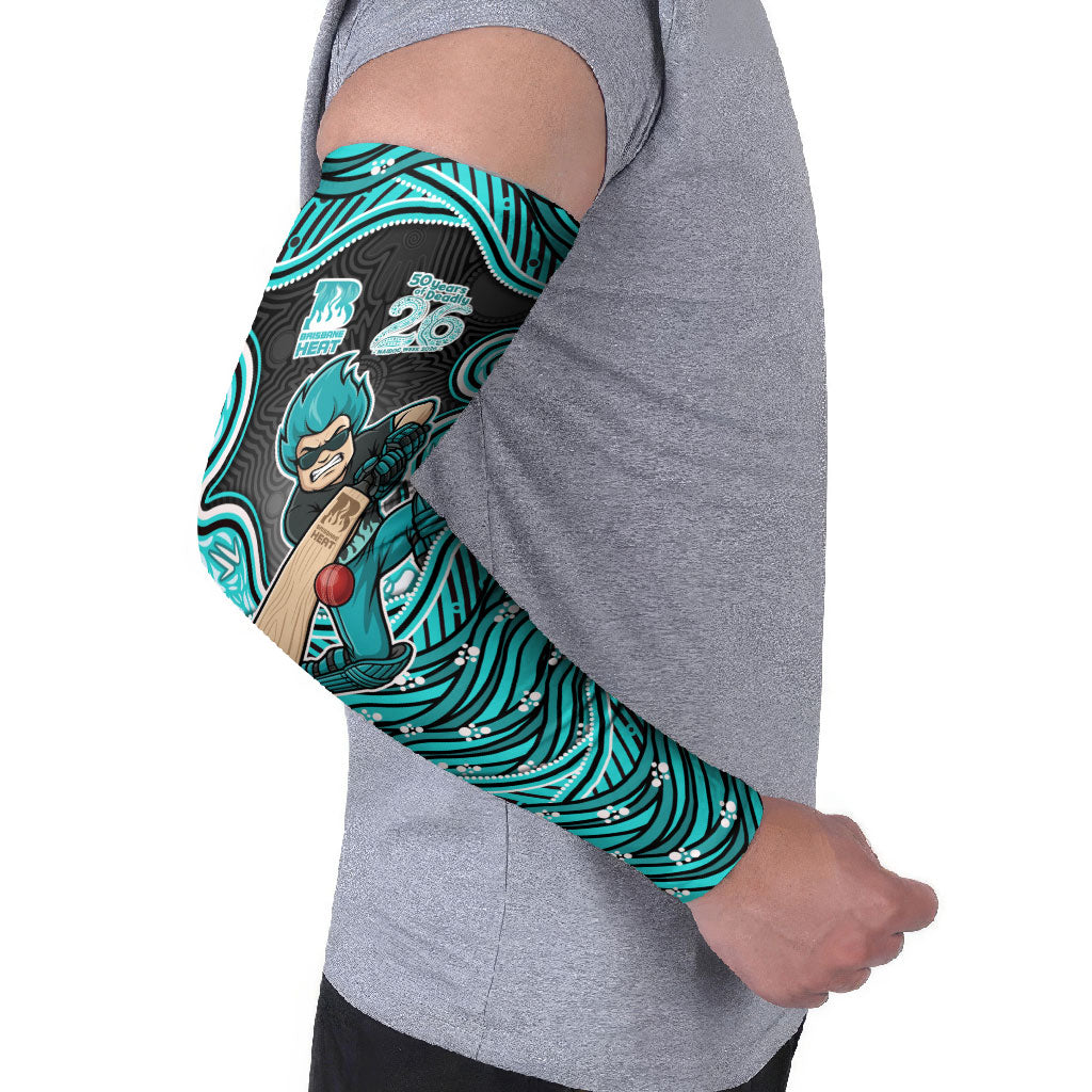 Brisbane Heat NAIDOC Week 2026 Arm Sleeves Aboriginal Indigenous - 50 Years of Deadly