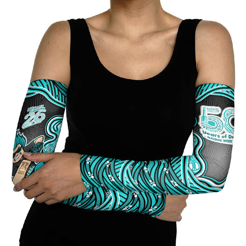 Brisbane Heat NAIDOC Week 2026 Arm Sleeves Aboriginal Indigenous - 50 Years of Deadly