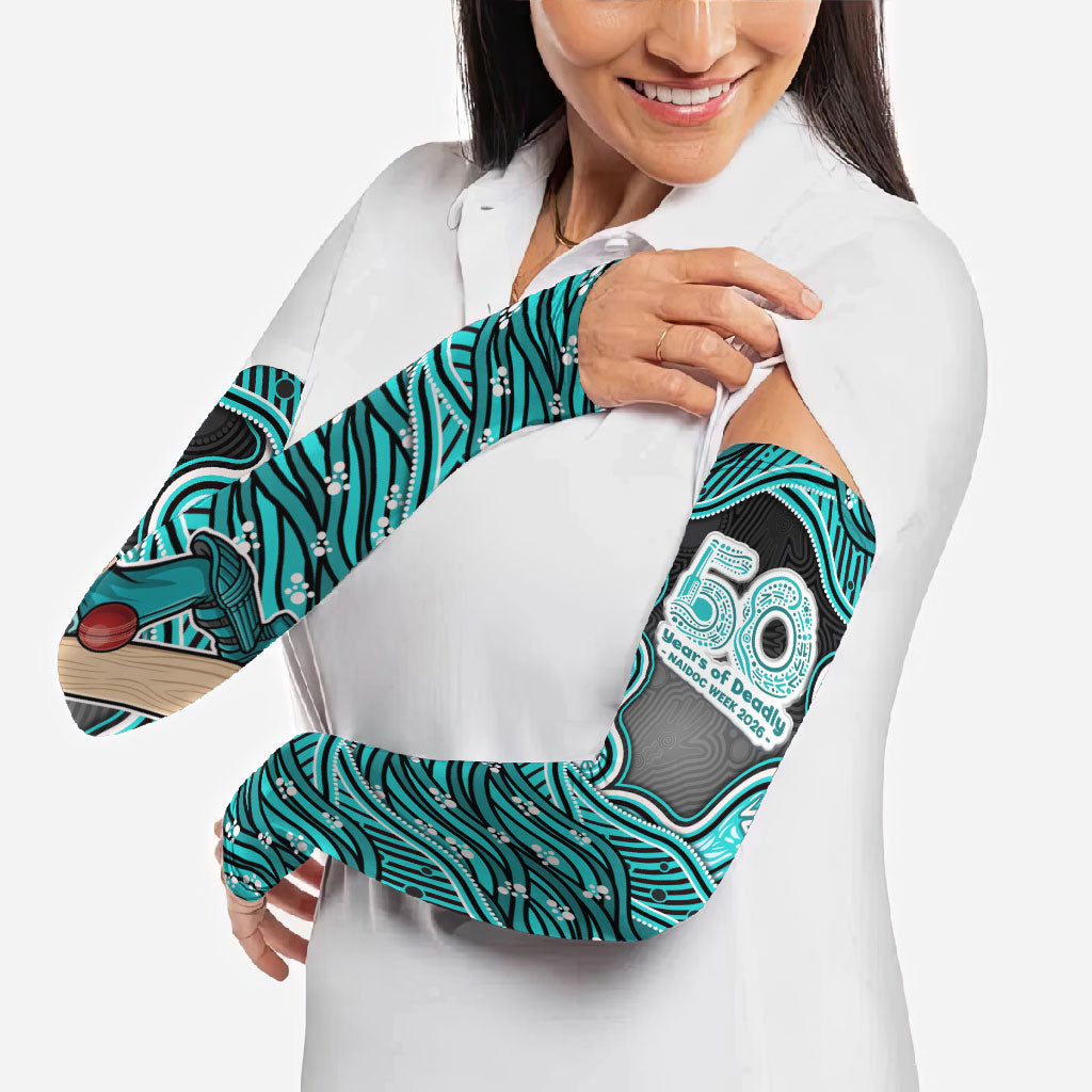 Brisbane Heat NAIDOC Week 2026 Arm Sleeves Aboriginal Indigenous - 50 Years of Deadly