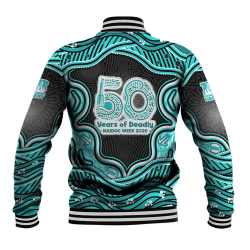 Brisbane Heat NAIDOC Week 2026 Baseball Jacket Aboriginal Indigenous - 50 Years of Deadly