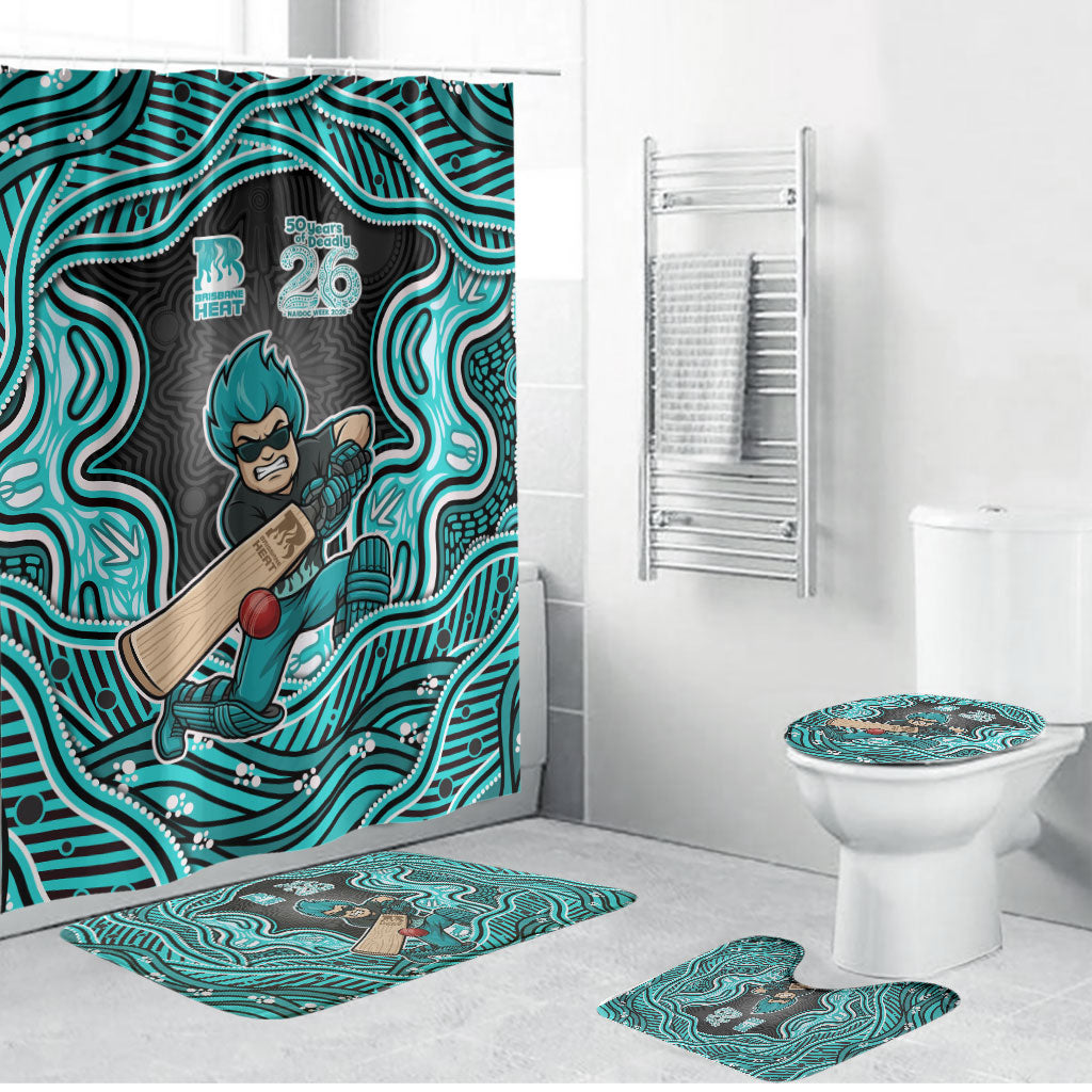 Brisbane Heat NAIDOC Week 2026 Bathroom Set Aboriginal Indigenous - 50 Years of Deadly